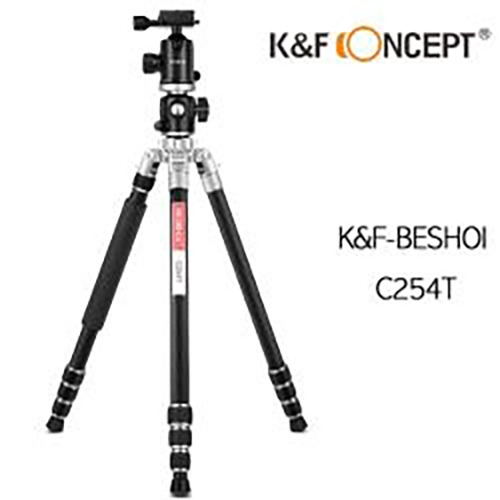 KF-BESHOI C254T 橫柱碳纖三腳架