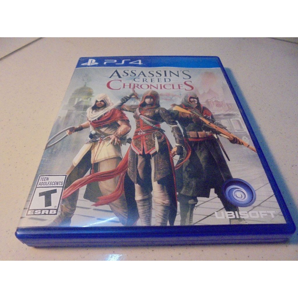 PS4 刺客教條-編年史 三部曲 Assassin's Creed Chronicles 英日合版 桃園《蝦米小鋪》