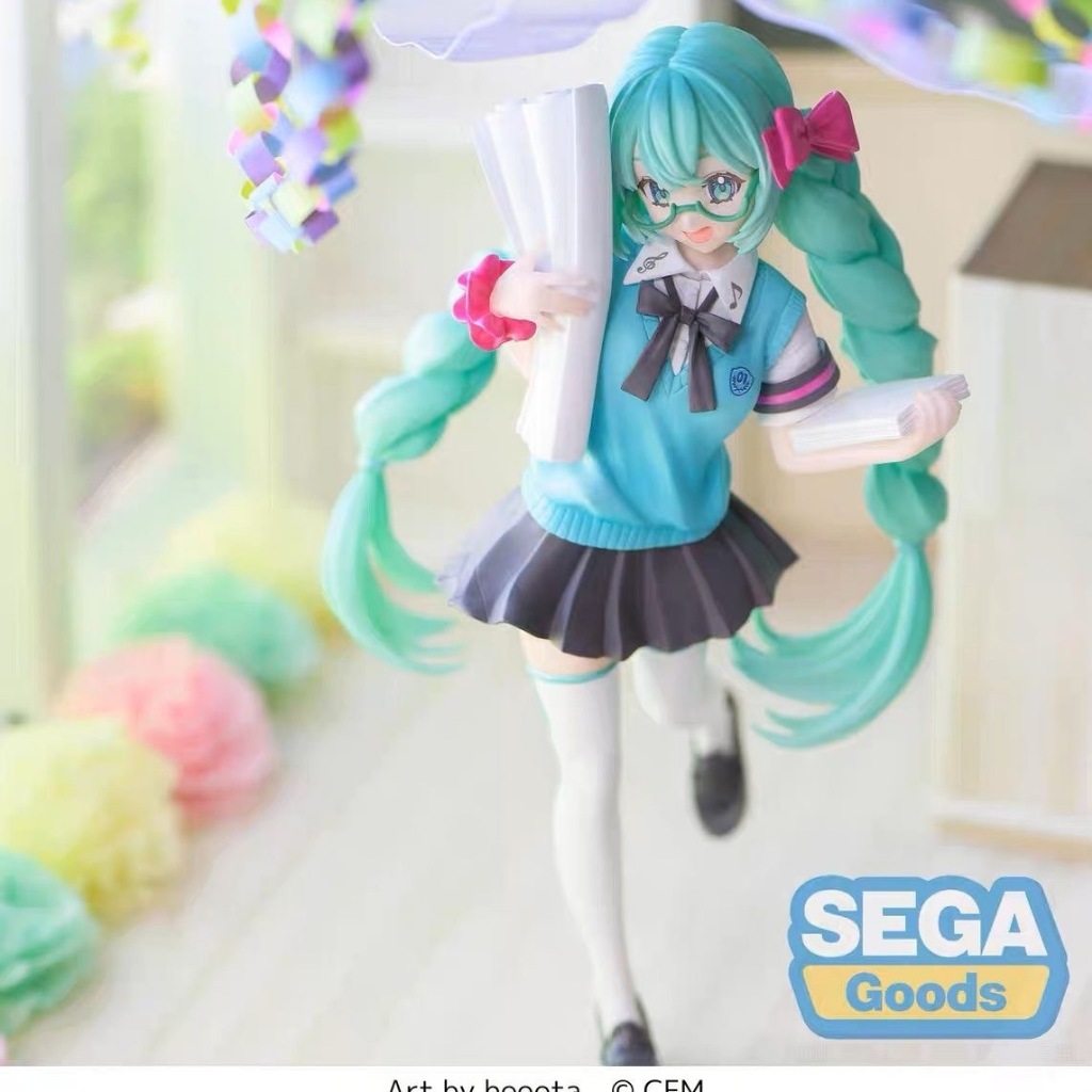 正版  SEGA 世嘉 Luminasta 初音未來 16th 16週年紀念公仔手辦 景品