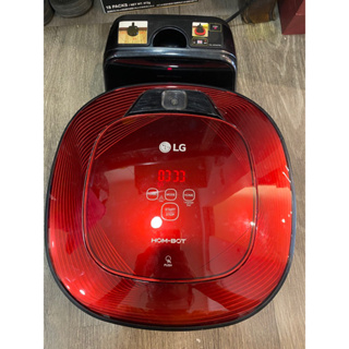 LG掃地機器人紅色VR64702LVM（二手）