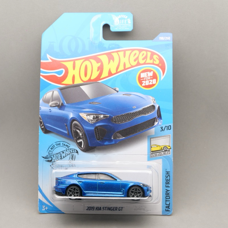 Hot Wheels 風火輪 Kia Stinger GT 藍色 美版 新車標