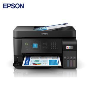 EPSON L5590 雙網傳真智慧遙控連續供墨複合機 高速雙網、低成本、高品質、輕巧、自動進紙，智慧多工絕
