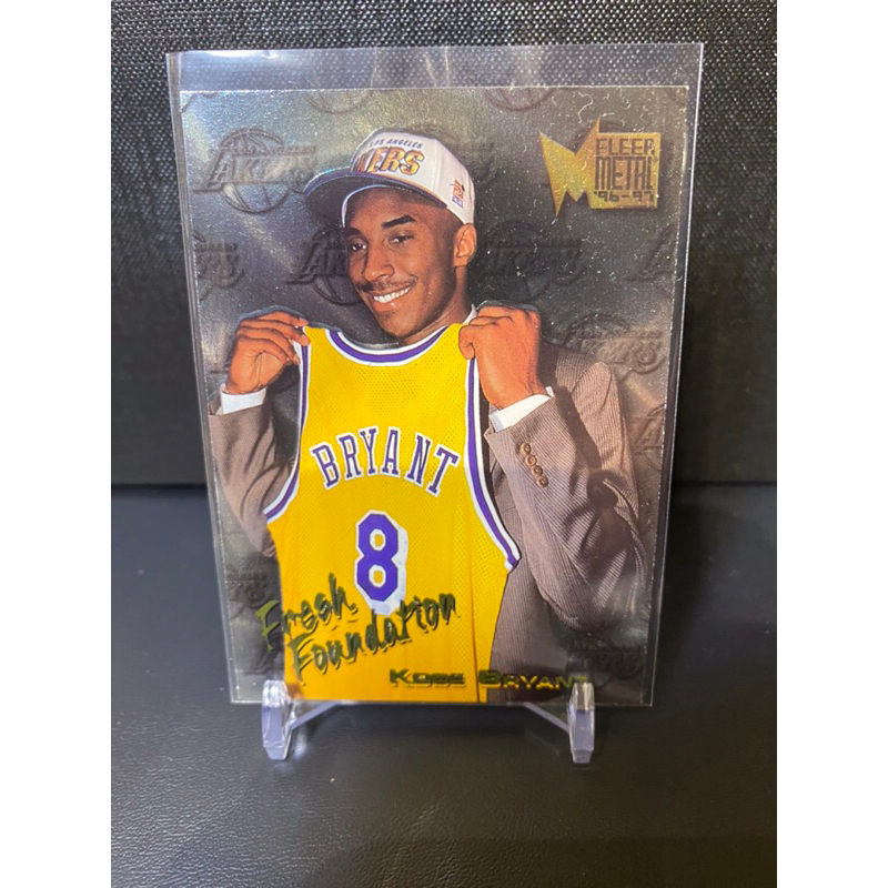 96-97 KOBE BRYANT 科比 FLEER METAL Kobe Rc 新人卡 金屬卡