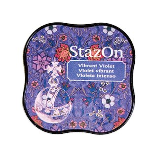 【 Micia 美日手藝館 】StazOn油性迷你印台-活力紫 SZ-MID-12