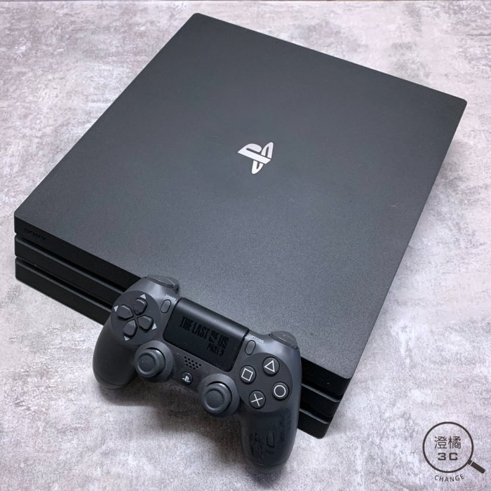 『澄橘』Sony PS4 Pro 1TB CUH-7017B 電玩 遊戲 主機 黑 中古 無盒裝《歡迎折抵》A63868