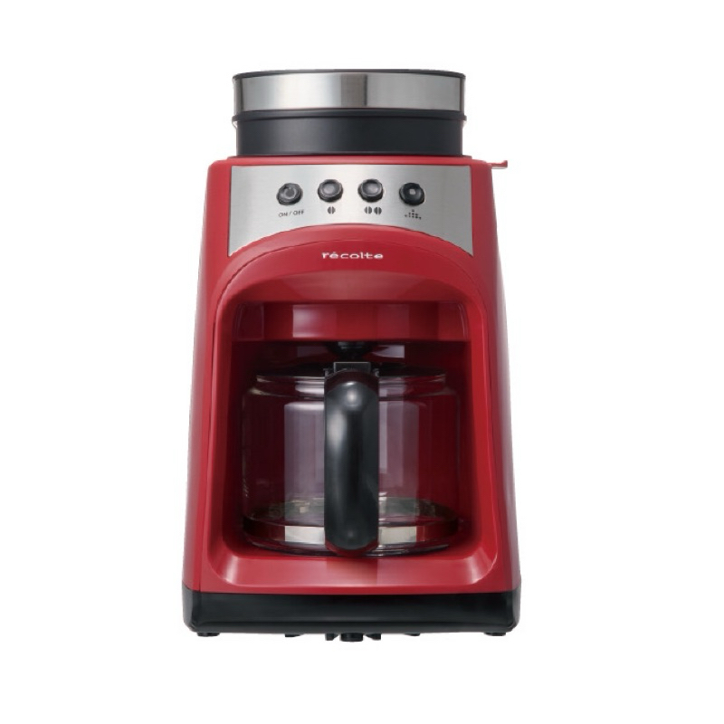 ❤️全新❤️紅色❤️recolte 麗克特 FIKA自動研磨悶蒸咖啡機(RGD-1)