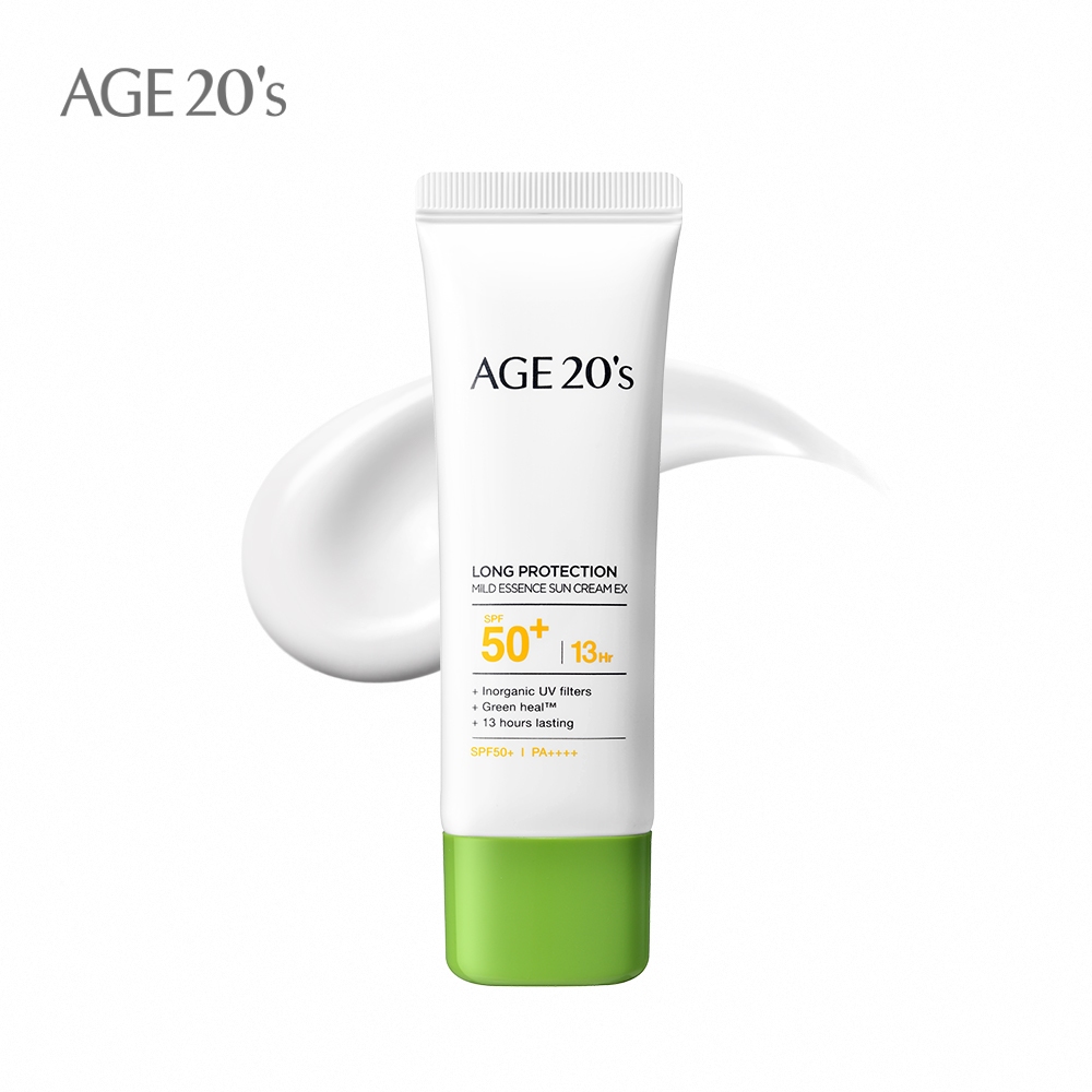 AGE20’s 長效防護精華 防曬乳 SPF50+ PA++++ 50ml 持久防曬 無香精 海洋友善 官方正貨