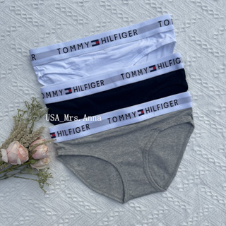 Anna美國代購🇺🇸 Tommy Hilfiger 女生內褲 湯米 三角褲 寬帶 多色 內褲 性感 黑 灰 選色三件組