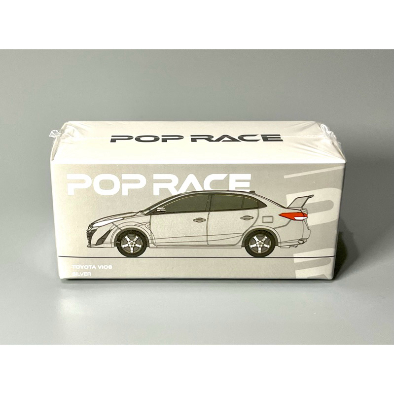 [HCP] POPRACE 1/64 Toyota GR Vios 模型車 1:64 豐田 合金車 絕版