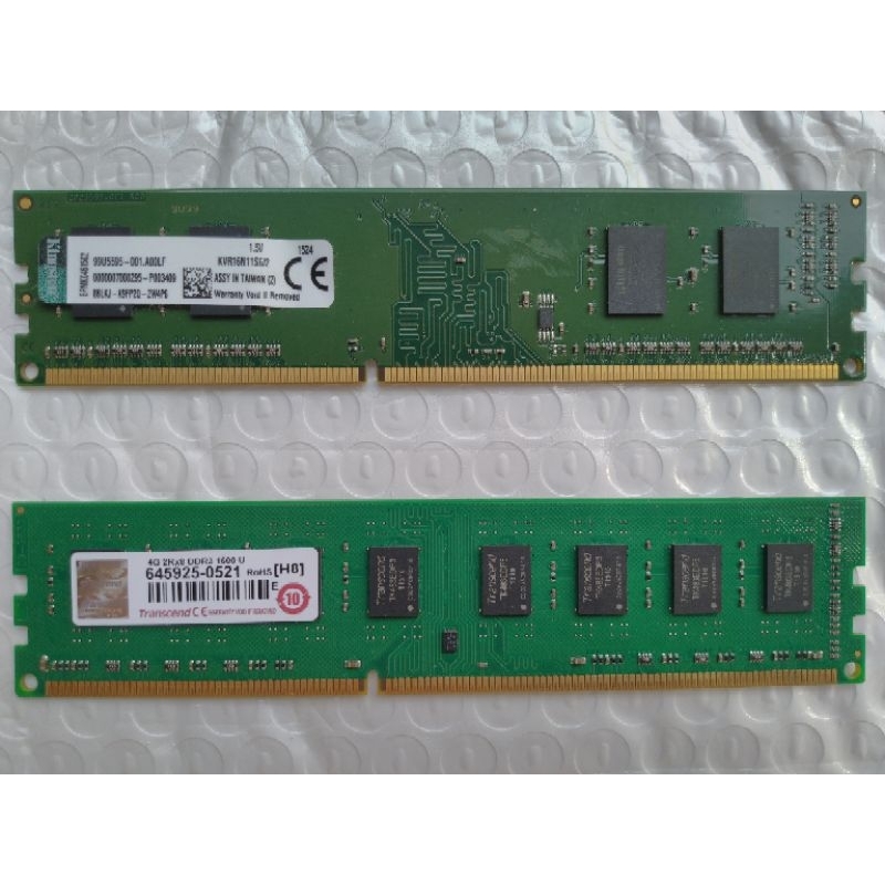 金士頓創見 DDR3-1600  4g+2g 共6g
