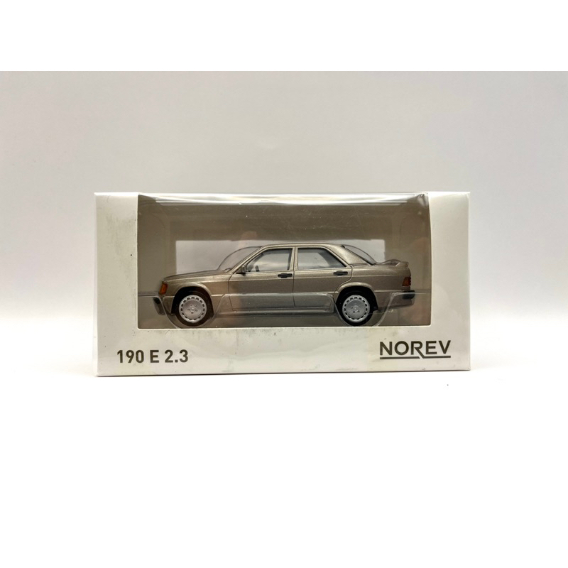 Norev 1/43 Mercedes Benz 190 E 2.3 香檳金 模型車