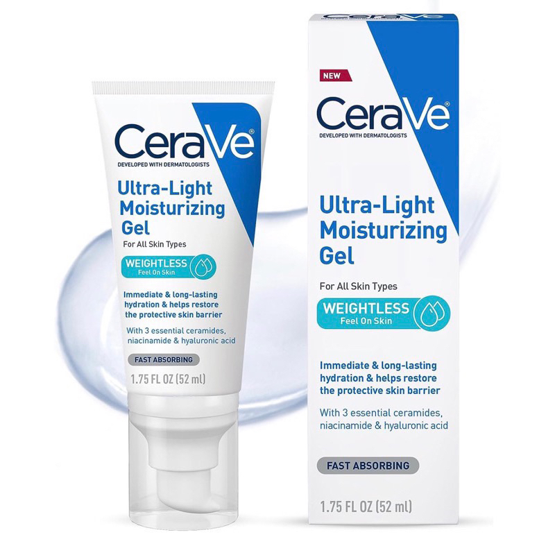 Cerave Ultra Light Moisturizing Gel 適樂膚 無油保濕霜(盒損)