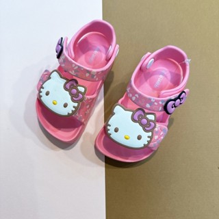 Hello Kitty童鞋兒童鞋 涼鞋 小碎花輕量減壓