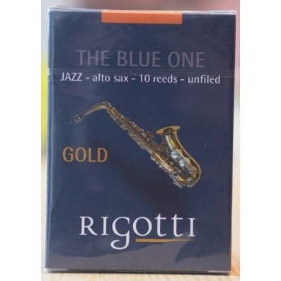 ♪LC 張連昌薩克斯風♫ 『法國 Rigotti The Blue One 中音薩克斯風竹片』Gold Jazz 系列