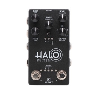 Keeley Halo Dual Echo 雙踏板延遲效果器 Andy Timmons簽名款 全新公司貨【世品樂器】