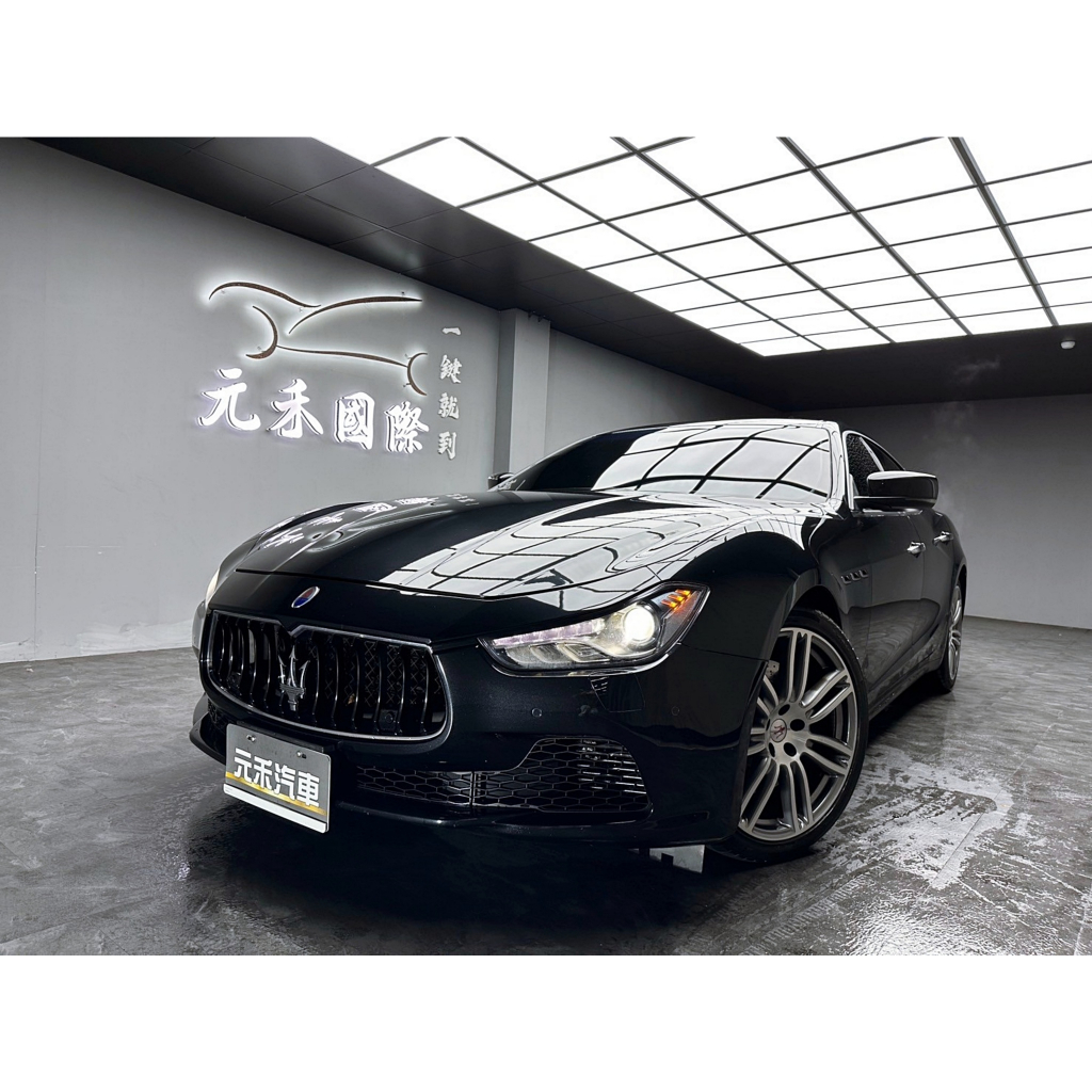 2014 Ghibli SQ4 瑪莎拉蒂 海神葛伯利 超大馬力❗️(207)【元禾國際 阿龍 中古車 新北二手車買賣】