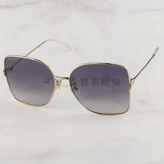 【LOOK路克眼鏡】Gucci 太陽眼鏡 金屬 漸層鏡片 GG1282SA 002