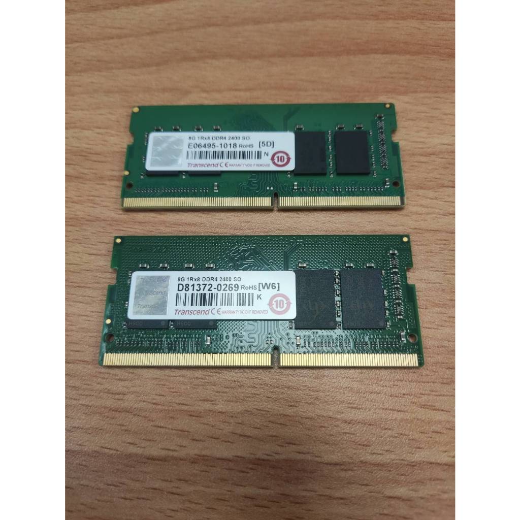 良品 創見 Transcend 筆電 SO-DIM DDR4 2400 8G 8GB 筆記型電腦 NB 記憶體 RAM