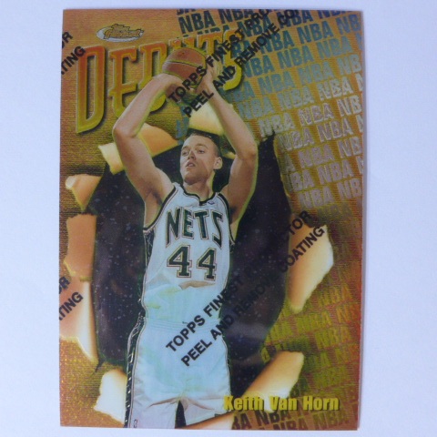 ~Keith Van Horn~NBA RC/基思·范洪 1997年FINEST.金屬新人卡