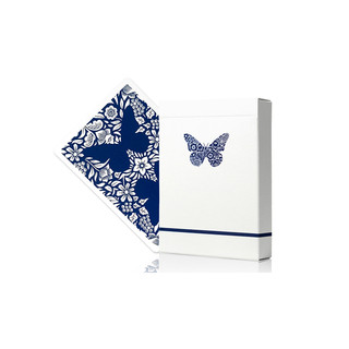 【USPCC 撲克】Butterfly Worker Marked Playing Cards (Blue)