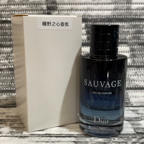 Dior迪奧😎SAUVAGE曠野之心香氛100ML(佛手柑.香草香氣)🌼Tester白盒🌼效期2026/07