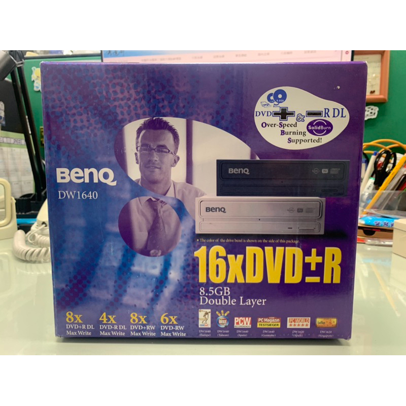 全新未拆封 庫存品 BenQ 16xDVD-R 光碟燒錄機 DW1640