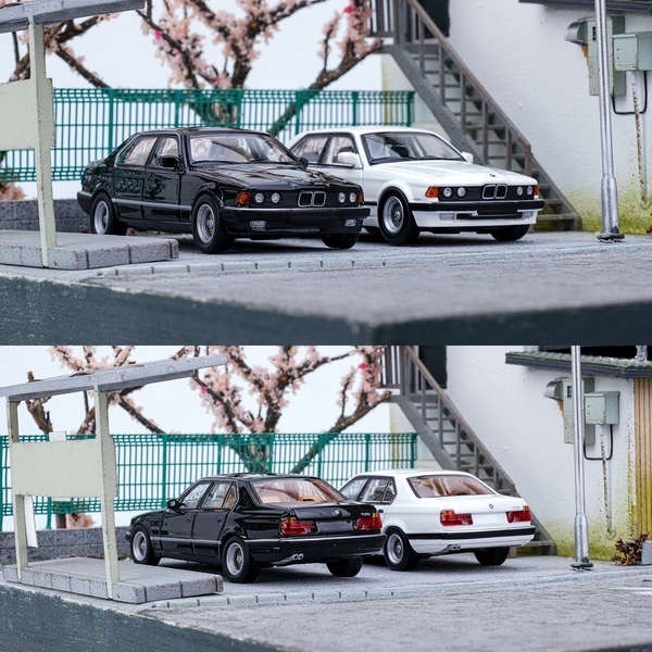DCM 1/64 寶馬 BMW E34 5系 5 Series Sedan 白 黑 528 530 台灣 經典 老車