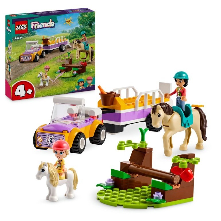LEGO 42634 馬兒和小馬拖車 FRIENDS好朋友系列 樂高公司貨 永和小人國玩具店 104A