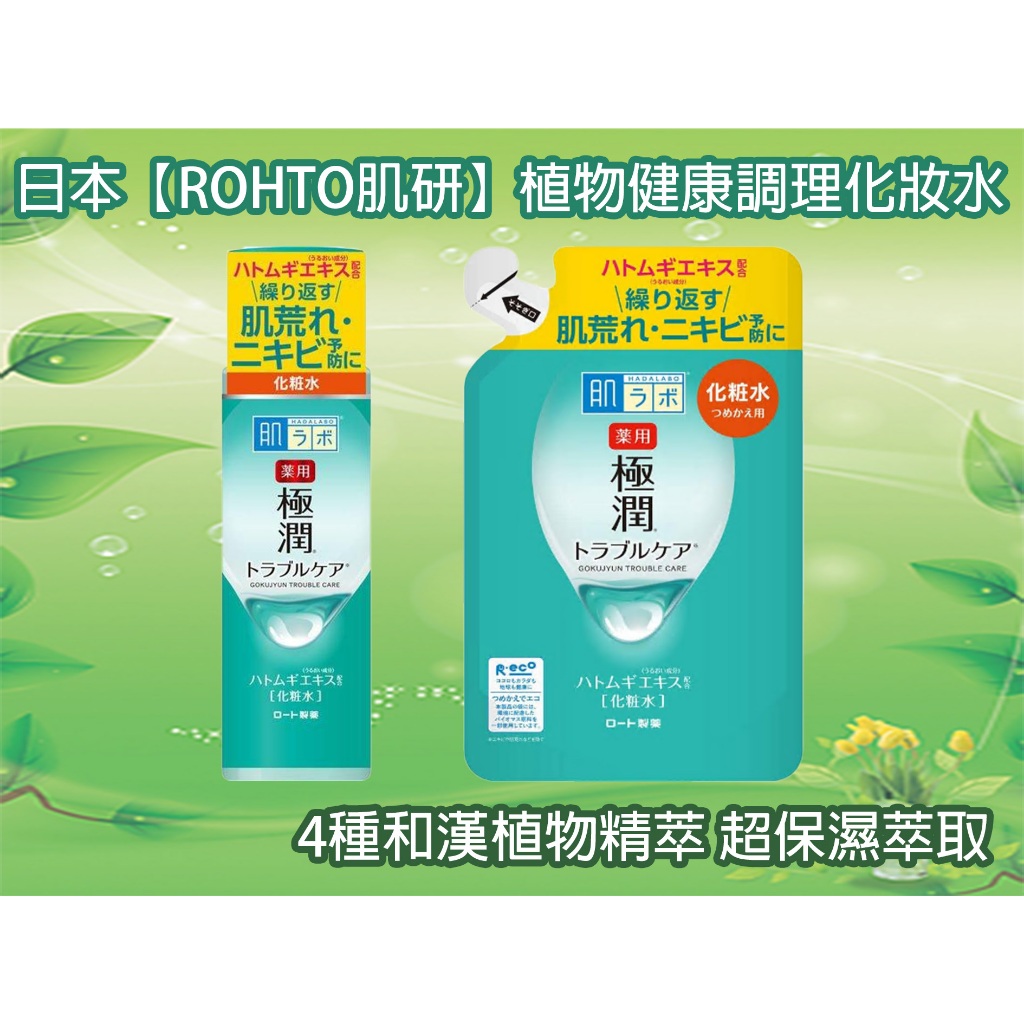 【現貨快速出貨】日本肌研 極潤健康化妝水170ml 補充包 保濕 化妝水 調理 緩和 長效 潤澤 補水