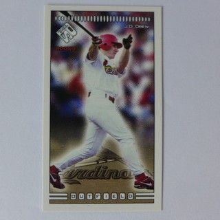 ~ J.D. DREW ~J·D·德魯 1999年PACIFIC.MLB新人棒球小卡 RC