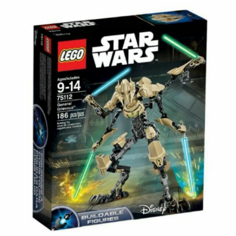 LEGO  75112 Star Wars 葛瑞費斯將軍 星際大戰 General Grievous
