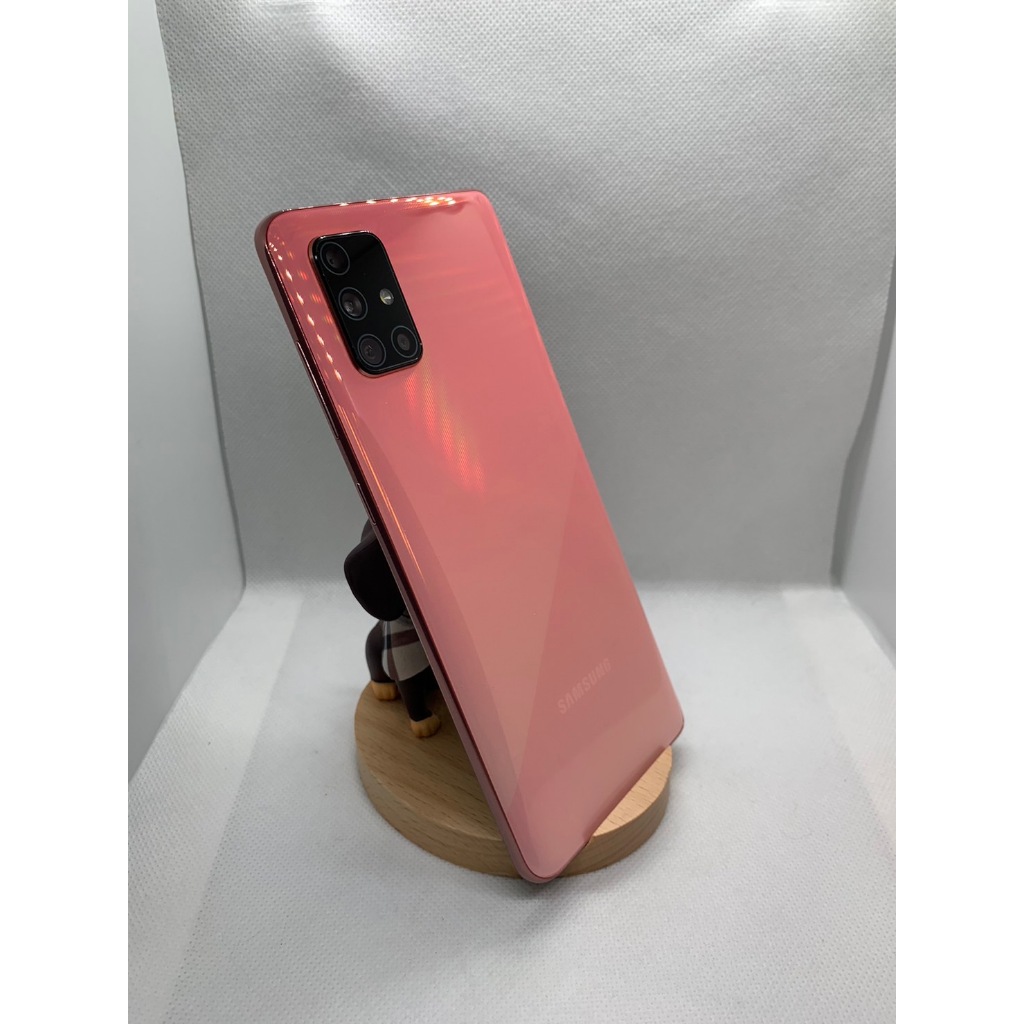 Samsung A71 4G版 8/128G粉色/9.5成新/中古機/二手機/福利機/新北樹林區二手機專賣