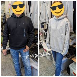 CALVIN KLEIN CK 黑色 刺繡 Logo 內刷毛 帽T 連帽帽T 男版 男款 美國正品 全新現貨秒發
