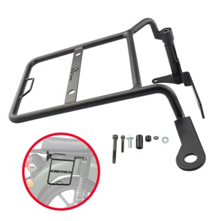 Cross Cub 110篷布馬鞍包 適用於 Honda CUB110改裝棕色側包 CC110 馬鞍箱包支架 CC110