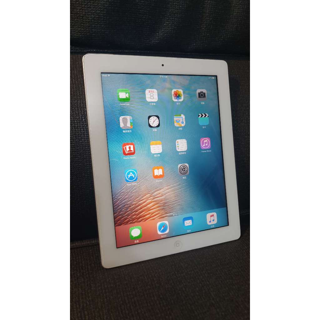 二手機 遊戲機 iPad 2 白 White 64G A1395 改 Wifi 版 APPLE (MB001027)