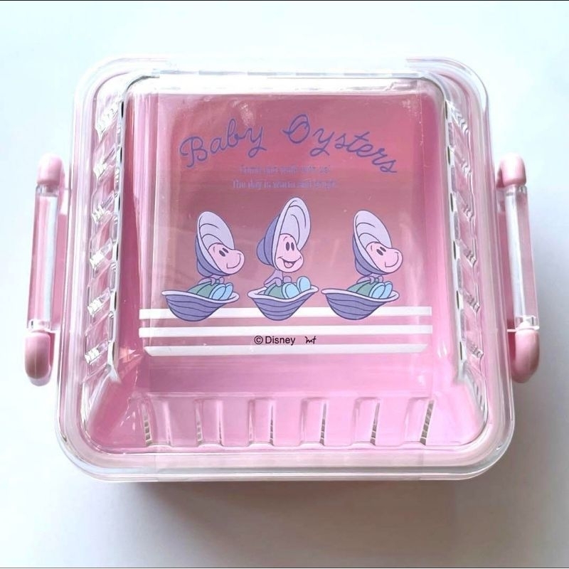現貨 快速出貨 日本販售 迪士尼 牡蠣寶寶 便當盒 野餐盒 收納盒 漢堡盒 保鮮盒 水果盒 小物收納 愛麗絲