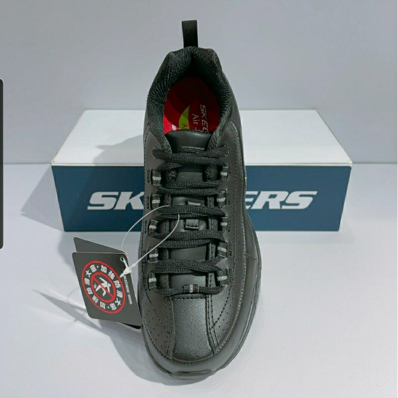 【SKECHERS】Arch Fit SR 工作鞋 寬楦 女鞋 耐油防滑 專利緩震鞋墊 支撐 舒適 108053WBLK