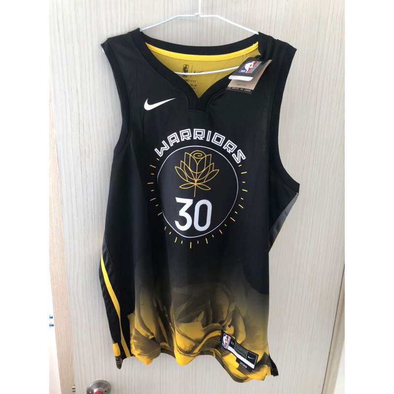 NIKE NBA CURRY 柯瑞 金州勇士隊 城市版 球衣 DO9593-012