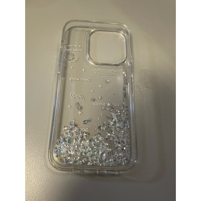 《二手》 IPhone 14 Pro 液體星砂手機殼