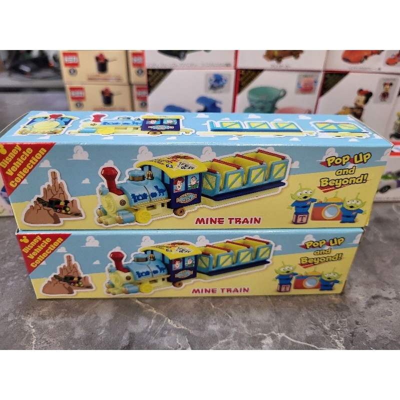 日版全新 Tomica 東京 迪士尼海洋 玩具總動員 列車款多美車 多美車 玩總 三眼怪 巴斯 火腿豬 胡迪