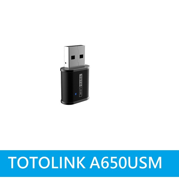 光華門市*附發票* TOTOLINK A650USM AC650 迷你USB雙頻WIFI無線網卡