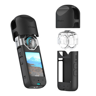 送防塵袋 新款 Insta360 X3 快拆 卡扣式 防霧 鏡頭 保護殼 卡扣 保護鏡 保護套 兔籠 防撞防摔 機身套