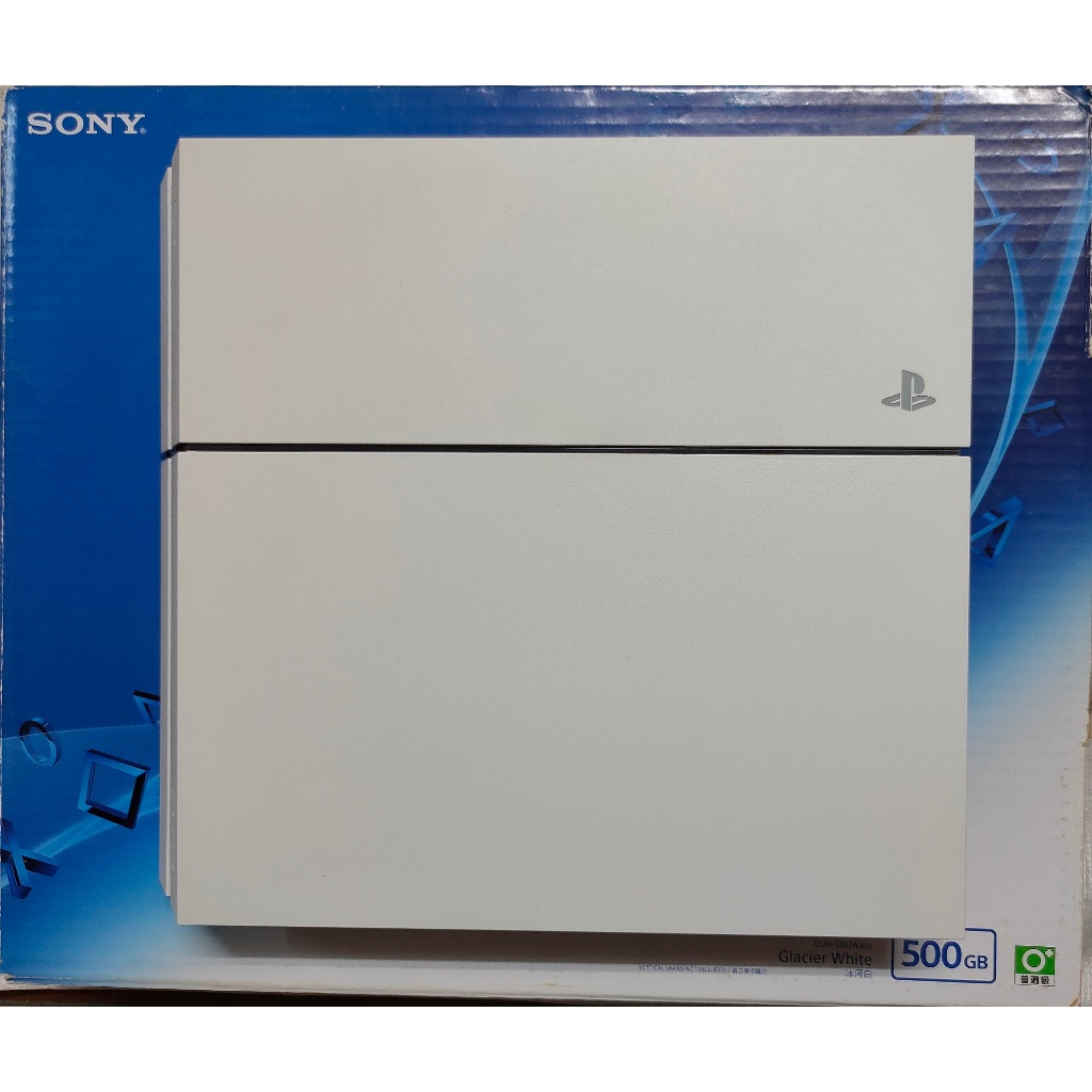 PS4 1207 500G 11.00 主機 冰河白 9成新 原廠公司貨