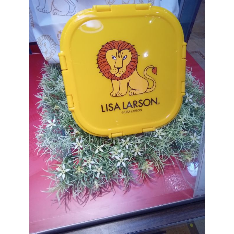 Lisa Larson 瑞典🇸🇪國寶級藝術家 獅子 玻璃餐盒 保鮮盒 泡麵盒 可微波 可烤箱 可電鍋 可洗碗機