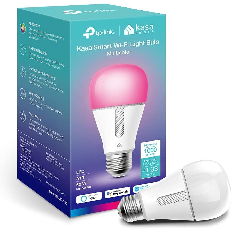 tp-link 最新 Kasa Smart KL135 智能 智慧燈泡  1000LM LED Bulb A19 E26