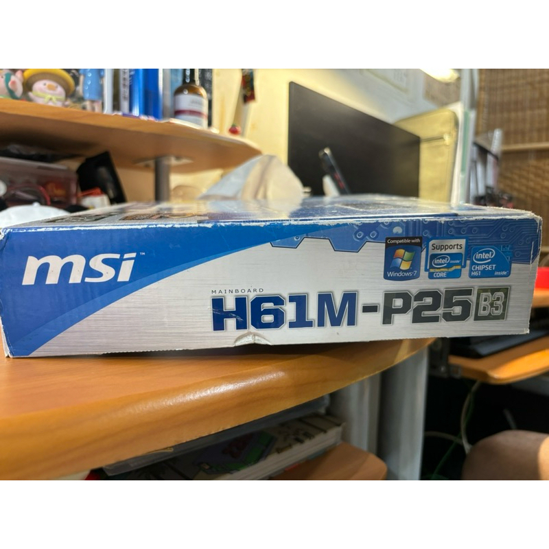 （暫售 勿下單）主機板 msi H61M-P25(B3)