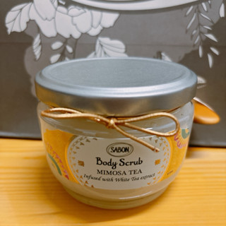 【即期品出清】 SABON 白茶/茗金合歡/仲夏/白玫瑰磨砂膏 320g 600g全新 公司貨正品 現貨