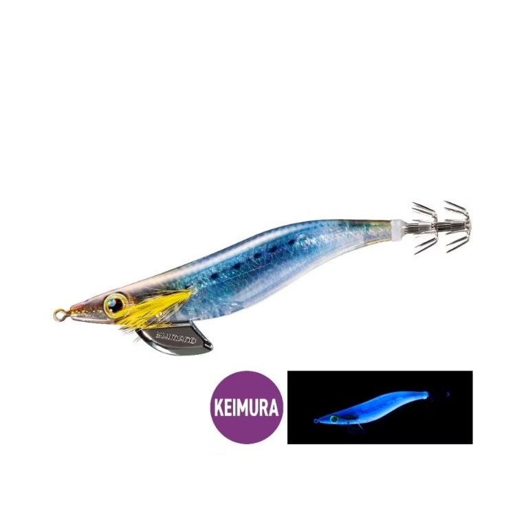 【丰山・公司貨】SHIMANO 木蝦 3.5號 QE-X35U Sephia Clinch FLASH BOOST 亮片