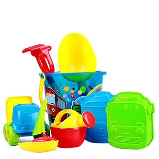 現貨-韓國代購 Tayo小巴士 挖沙工具組 戲水玩具 海邊必備 男寶最愛