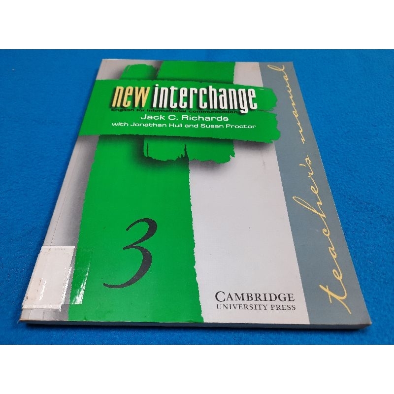 《New Interchange teacher's manual 3》 Richards, Jack_1998年 K4